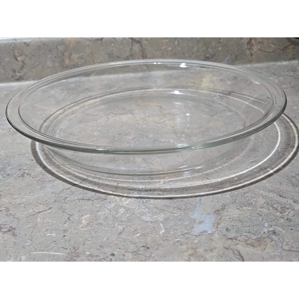 PYREX 210 Clear Glass Pie Dish 10